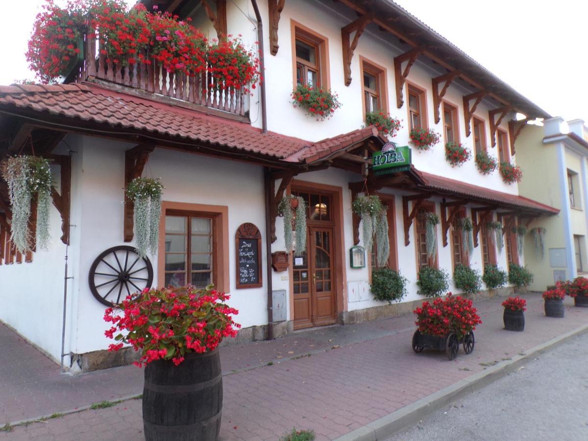 Penzion Restaurace U Helferu Libuň Exterior foto